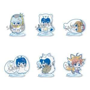 Gintama Acrylic Figura Prince Hata & Animals Of Ice 6 Cm  Megahouse