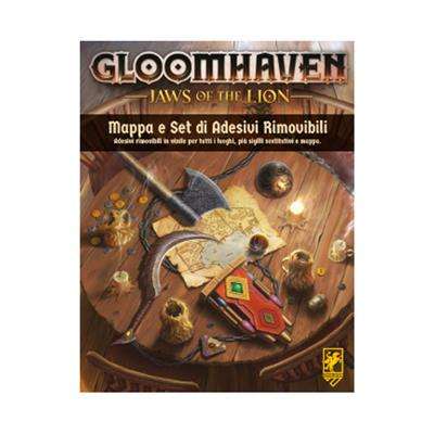 Gloomhaven - Jaws of the Lion Set di Adesivi Rimovibili Gioco da Tavolo in Italiano