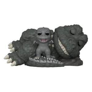 Godzilla Super Sized Pop! Movies Vinile Figura Sleeping Godzilla Con Minilla 15 Cm Funko