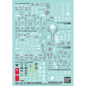 Gundam Model Kit Decal 135 The Witch From Mercury 3 Bandai