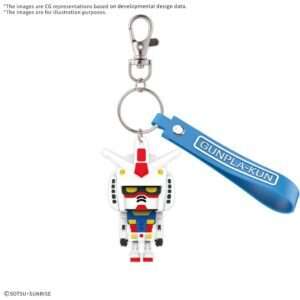 Gunplakun 3d Rubber Mascot Portachiavi Model Kit Bandai Model Kit Gunpla