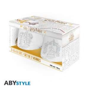 Harry Potter - 2 Glass Set Grifondoro & Serpeverde Europe