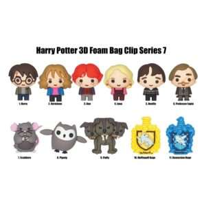 Harry Potter 3d Pvc Bag Clips Series 7 Con Figure Int.