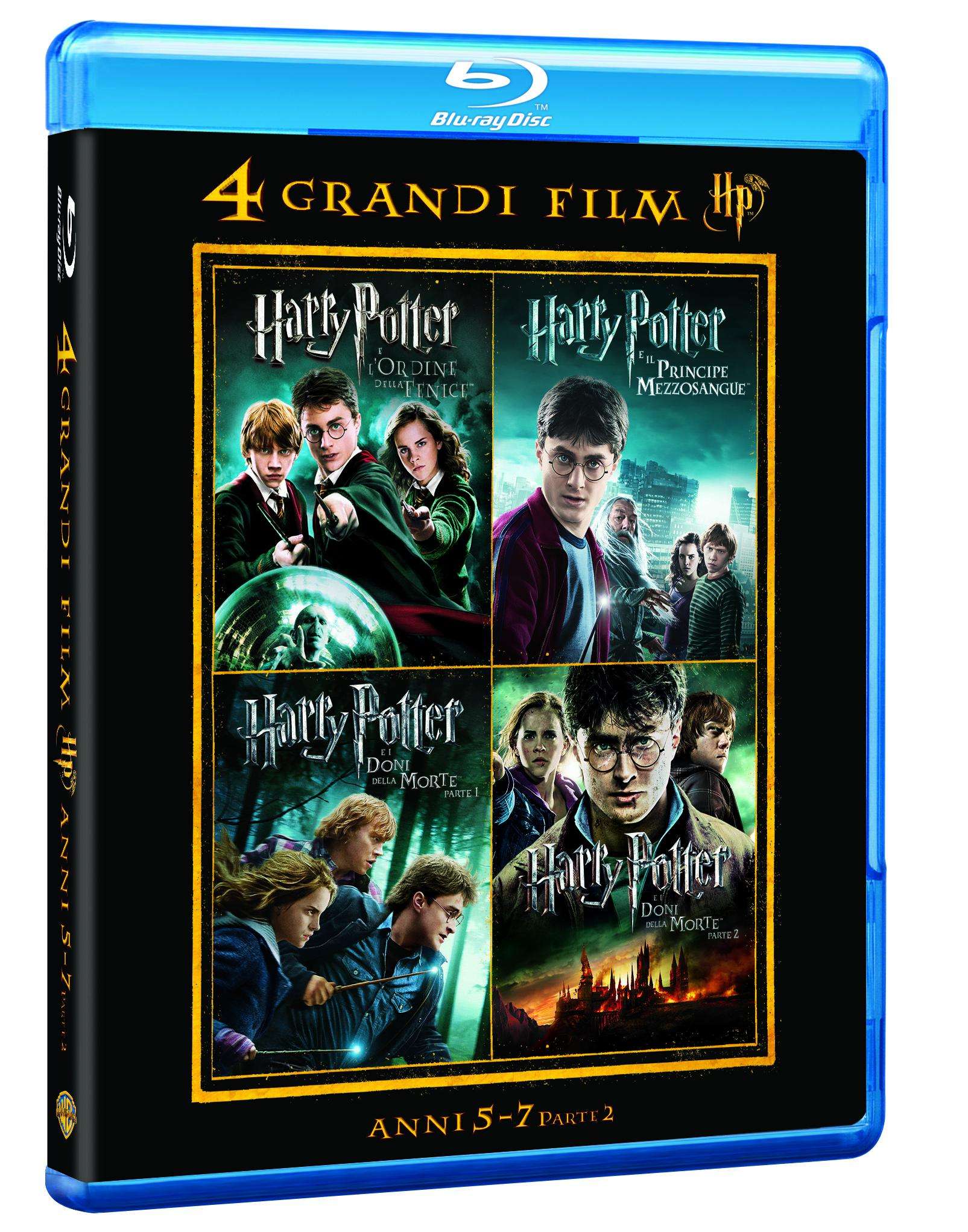 Harry Potter: 4 Grandi Film Volume 2 Blu-Ray Warner Bros.