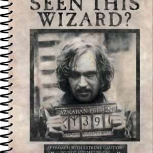 Harry Potter Agenda A5 Wanted Sirius Black Pyramid International