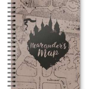 Harry Potter Agenda Taccuino a Spirale Mappa Del Malandrino Sd Toys