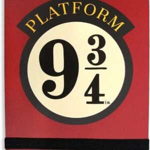 Harry Potter Agenda Tascabile Binario 9 3/4 Half Moon Bay