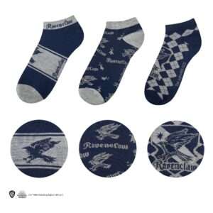 Harry Potter Ankle Calzini 3-pack Corvonero Cinereplicas