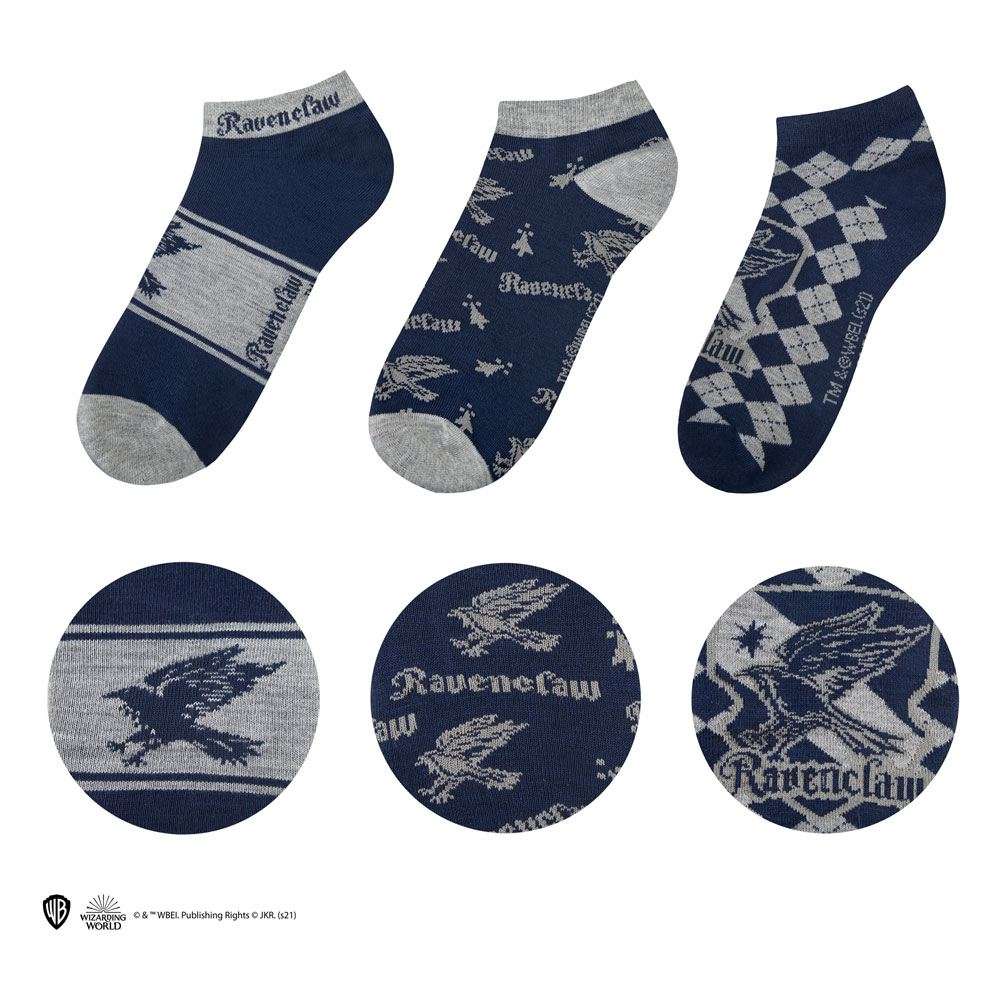 Harry Potter Ankle Calzini 3-pack Corvonero Cinereplicas