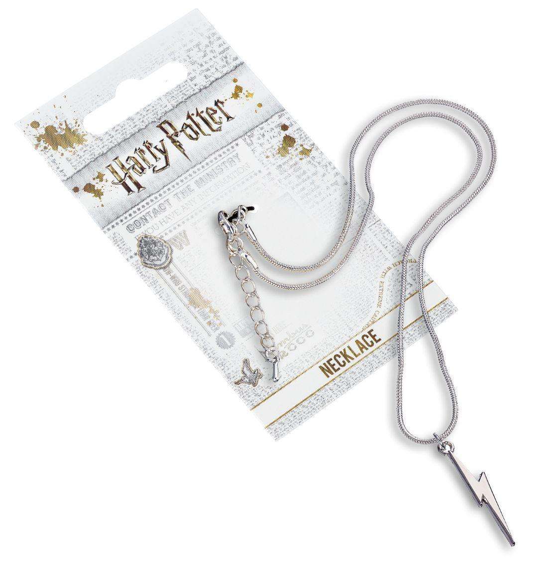 Harry Potter Collana con Ciondolo Fulmine 40 cm The Carat Shop