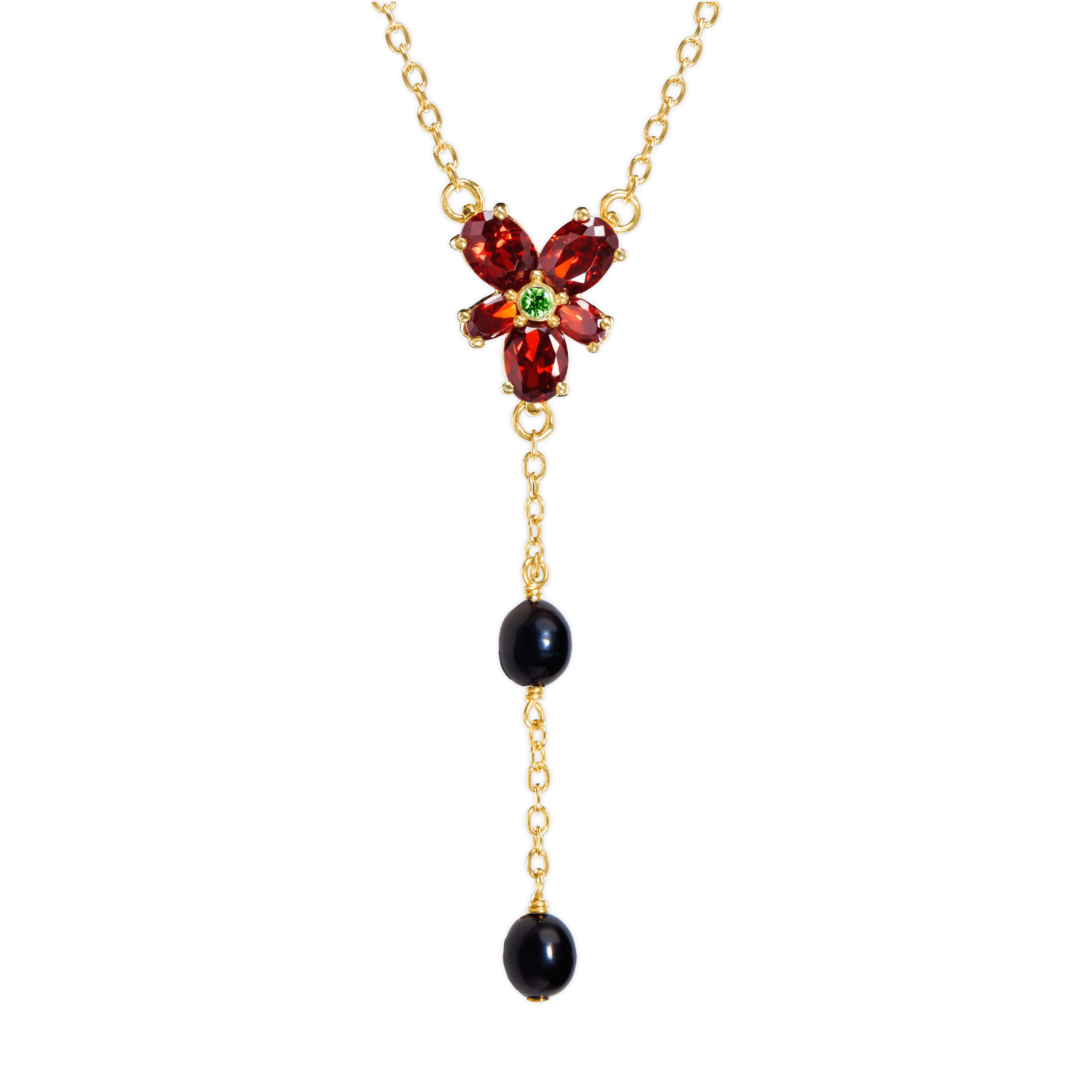 Harry Potter Collana Cristallo Rosso Hermione Granger 41 cm Noble Collection