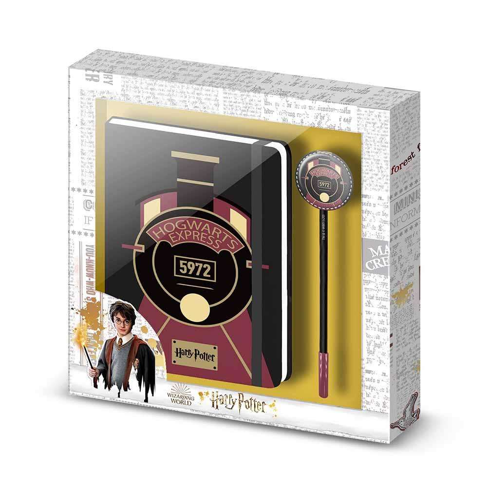 Harry Potter Diario Avorio + Penna Fashion Espresso per Hogwarts Karactermania