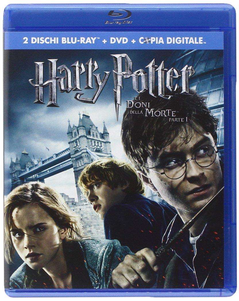 Harry Potter e I Doni della Morte - Parte 1 2 Blu-Ray + DVD + Filmcell Warner Bros.