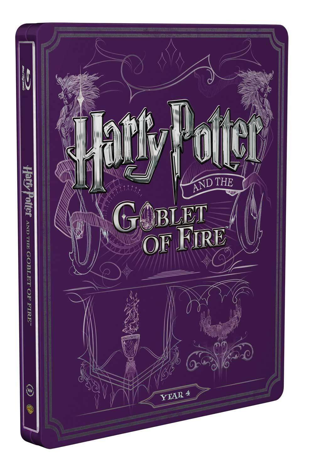 Harry Potter e Il Calice di Fuoco Blu-Ray + Steelbook Warner Bros.