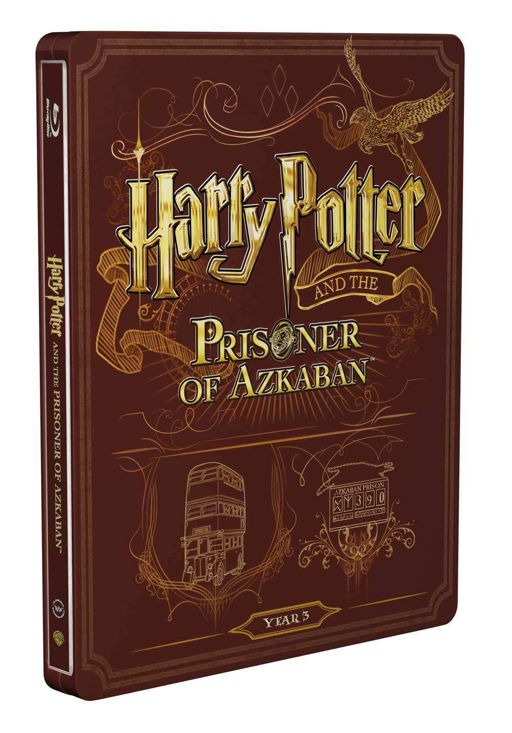 Harry Potter e Il Prigioniero di Azkaban Blu-Ray + Steelbook Warner Bros.