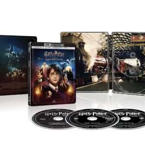 Harry Potter e La Pietra Filosofale 4K Ultra HD + Blu-Ray + Steelbook Warner Bros.