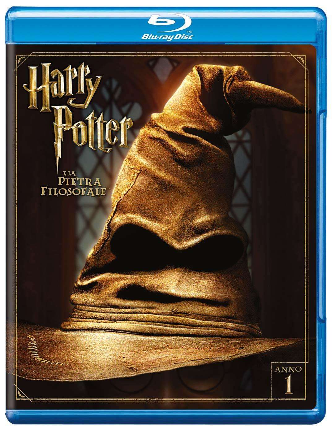 Harry Potter e La Pietra Filosofale Blu-Ray Warner Bros.