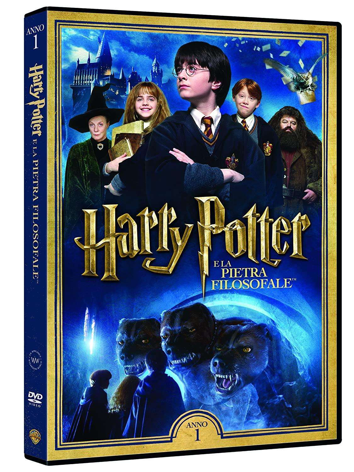 Harry Potter e La Pietra Filosofale DVD Warner Bros.