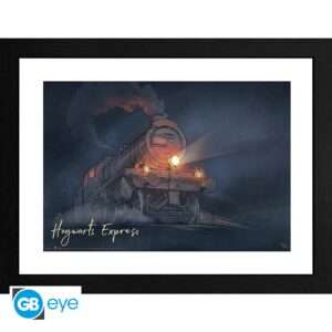 Harry Potter - Framed Print "espresso Per Hogwarts" (30x40)
