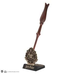 HARRY POTTER LUNA WAND PEN IN STAND Penna CINEREPLICAS