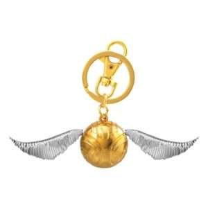 Harry Potter Metal Portachiavi Boccino D'oro Con Figure Int.