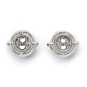 Harry Potter Orecchini Giratempo (silver Tone) The Carat Shop