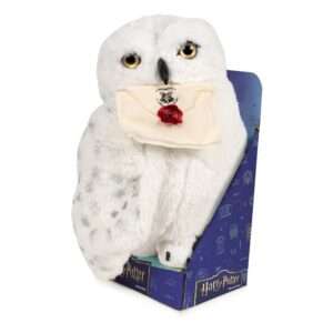 Harry Potter Peluche Figura Realistic Hedwig In A Display 25 Cm Play By Play