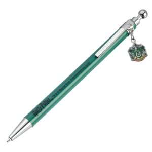 Harry Potter Penna con Ciondolo Serpeverde 1,5 cm The Carat Shop