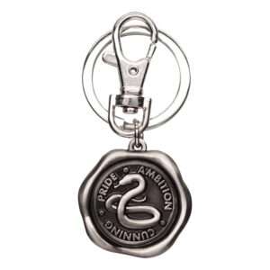 Harry Potter Pewter-portachiavi Serpeverde Con Figure Int.