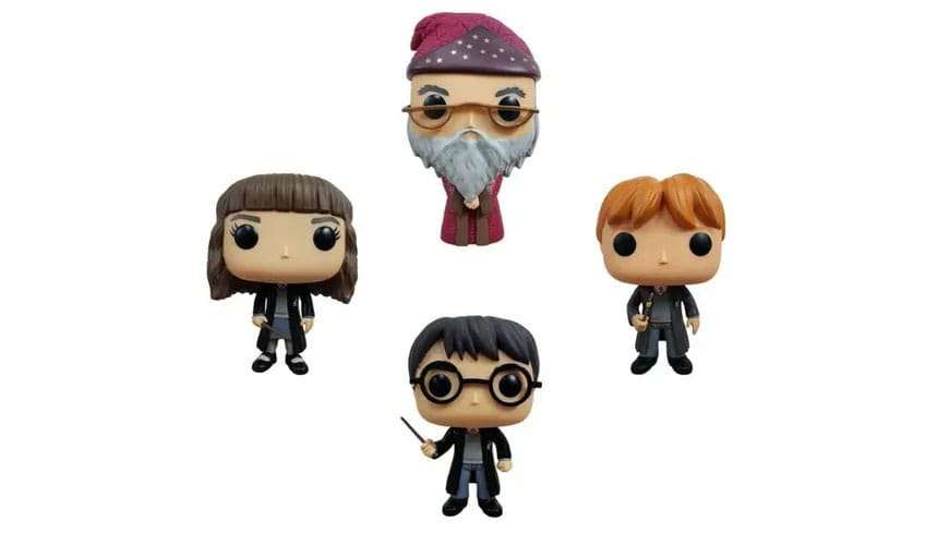 Harry Potter Pop! Movies Vinile Figura 4-pack W1 9 Cm Funko