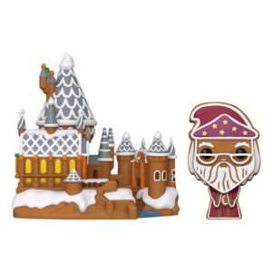 Harry Potter Pop! Town Vinile Figura Silente & Hogwarts 9 Cm Funko