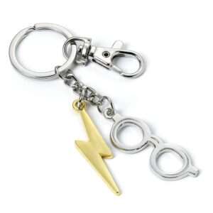 Harry Potter Portachiavi Occhiali e Fulmine 5 cm The Carat Shop