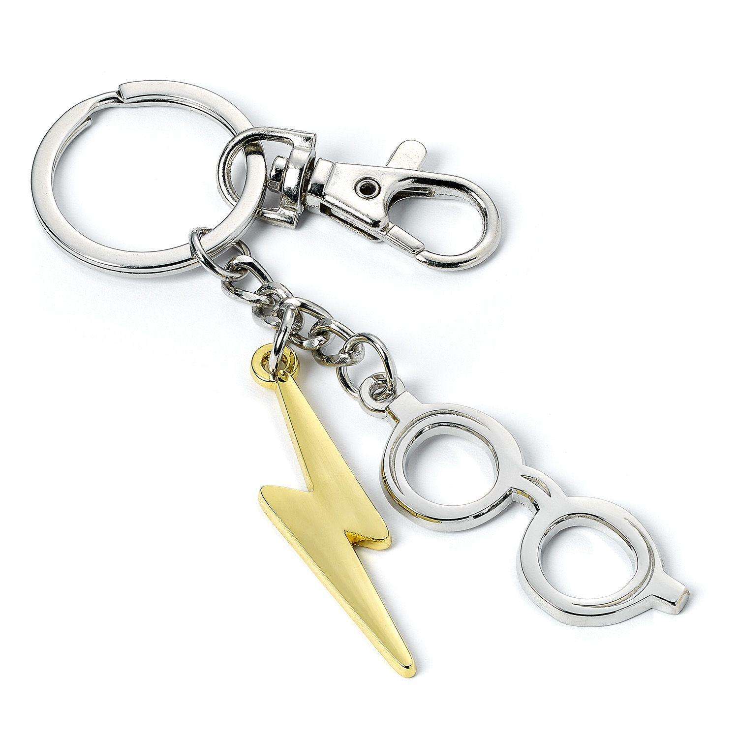 Harry Potter Portachiavi Occhiali e Fulmine 5 cm The Carat Shop