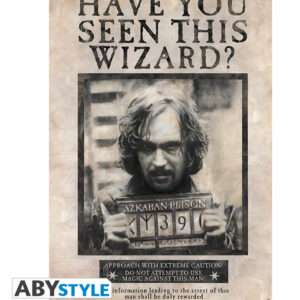 Harry Potter: Poster Wanted Sirius Black 91,5 x 61 cm - Abystyle