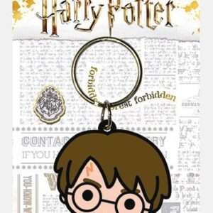 Harry Potter Rubber Portachiavi Chibi Harry 6 Cm Pyramid International