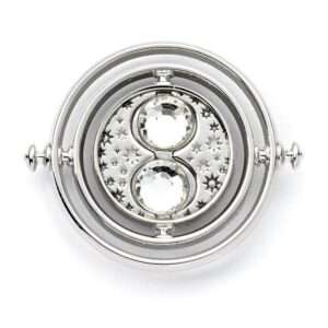 Harry Potter Spilla Badge Giratempo (silver Tone) The Carat Shop