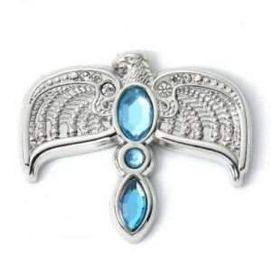 Harry Potter Spilla Distintivo Diadema con Cristalli 2 x 1 cm The Carat Shop
