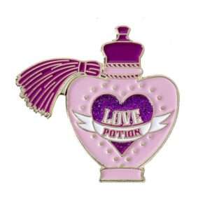 Harry Potter Spilla Distintivo Pozione Filtro d'Amore 2 x 2 cm The Carat Shop