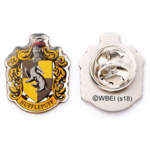 Harry Potter Spilla Distintivo Stemma Tassorosso 2 x 2 cm The Carat Shop