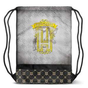 Harry Potter Tassorosso Borsa Palestra grigio 48cm Karactermania