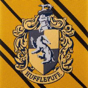 Harry Potter Tassorosso Intrecciata Logo Bambino Cravatta Cinereplicas