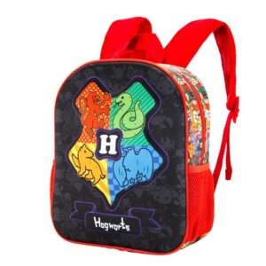 Harry Potter Zaino 3D Casate di Hogwarts 31 Cm Karactermania