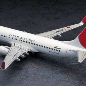 HASEGAWA 10736 BOEING 737-800 JAL JAPAN AIRLINES No.36 1:200 KIT Modellino