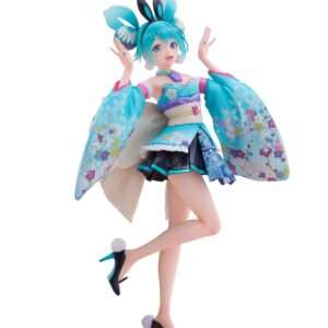 Hatsune Miku: Hatsune Miku Wa-bunny 27 Cm F:nex Pvc Statua 1/7 - Furyu