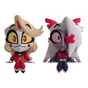 Hazbin Hotel Vinile Figures Charlie & Vaggie Monitor Buddiez Youtooz