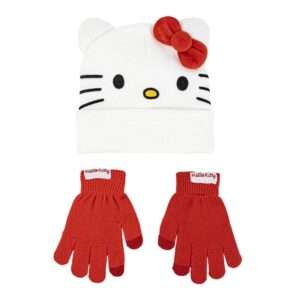 Hello Kitty Cappello E Guanti Set Cerdà