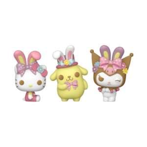 Hello Kitty Pocket Pop! Vinile Figura Easter Uova 3-pack Hk 4 Cm Funko