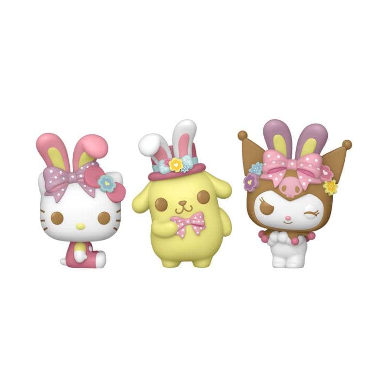 Hello Kitty Pocket Pop! Vinile Figura Easter Uova 3-pack Hk 4 Cm Funko