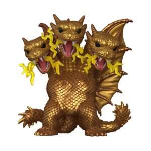 *heo Esclusiva Edition* Godzilla Super Sized Pop! Movies Vinile Figura King Ghidora (electric) 15 Cm Funko