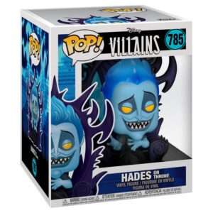 Hercules 25th Anniversary Pop! Deluxe Movies Vinile Figura Hades On Throne 9 Cm Funko